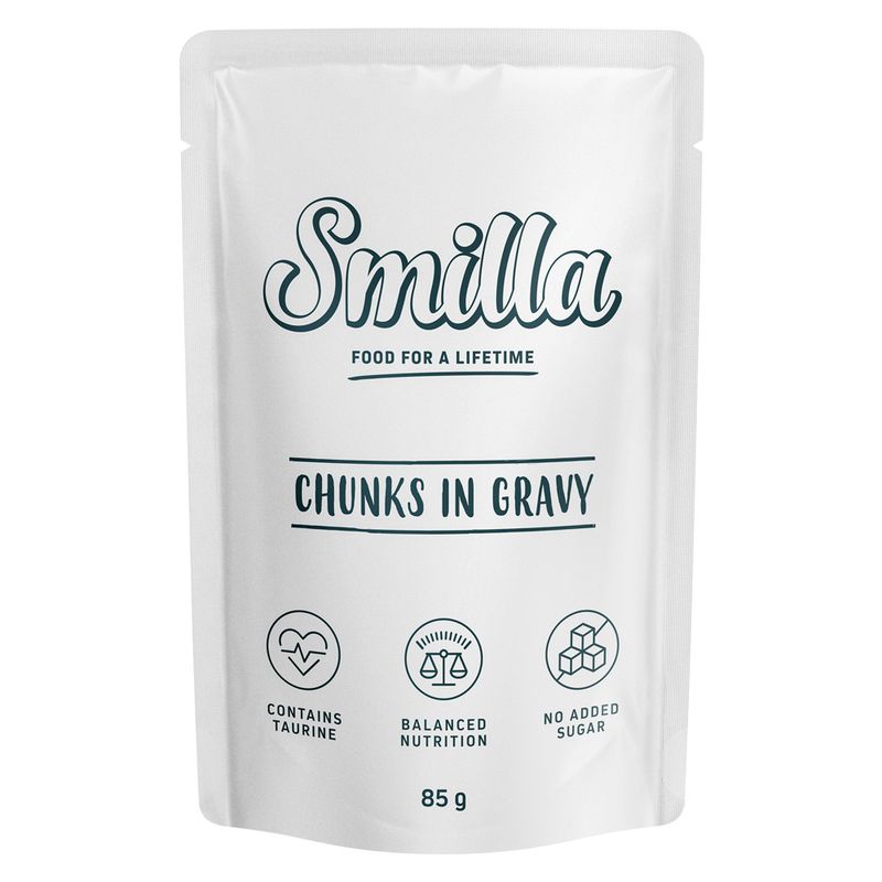 Smilla Senior Chunks in Gravy Chicken & Carrots (12 x 85g)