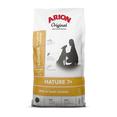 Arion Original Mature 7+ Medium/Large Breed Chicken 12kg
