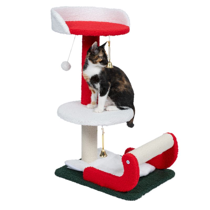 TIAKI Christmas Sledge Scratching Post 1 Scratching Post