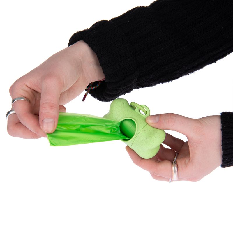 Dog waste bag dispenser Harvest including roll Bag dispenser incl. 1 roll with 10 bags