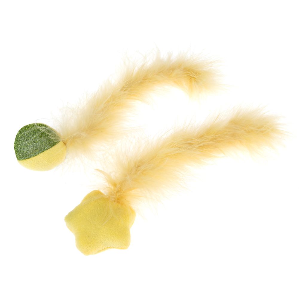 TIAKI Ball & Star Cat Toy Set Set of 2