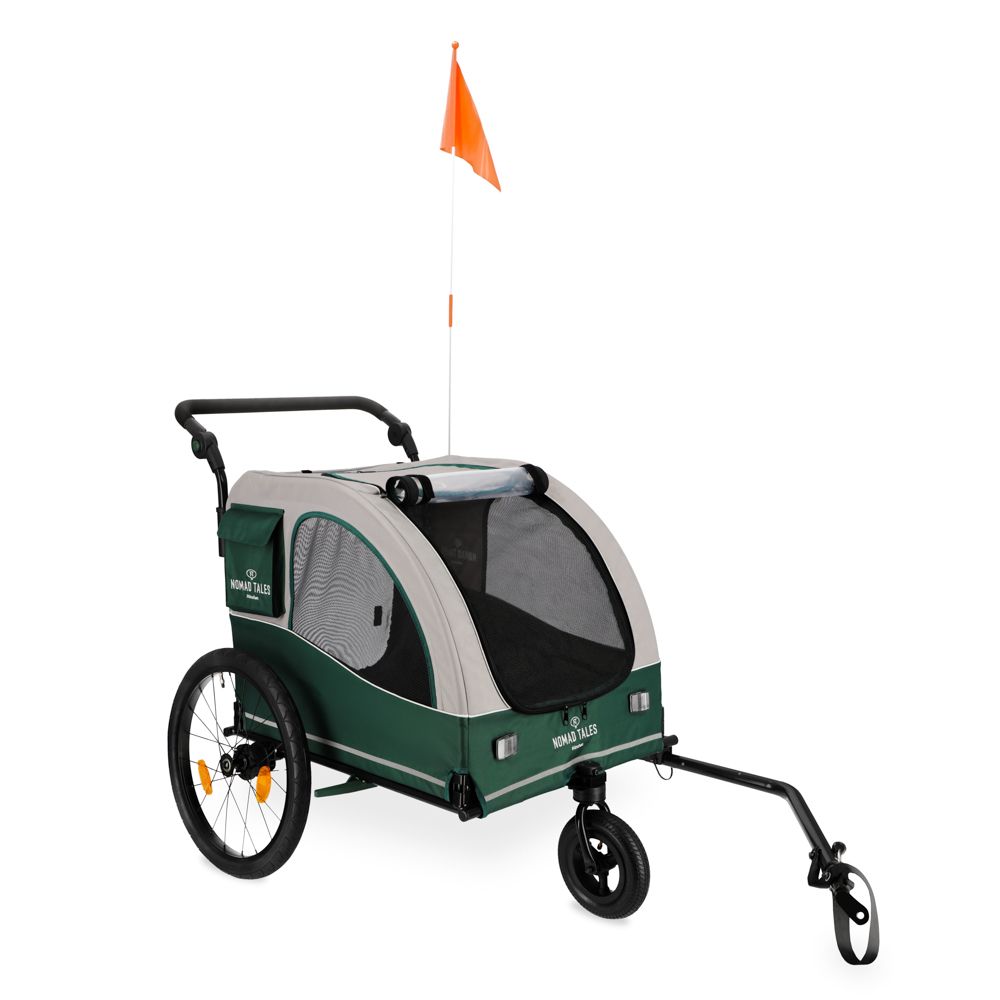 Nomad Tales Spirit Bike Trailer for E-Bikes 145 x 84 x 103 cm (L x W x H), up to 45kg