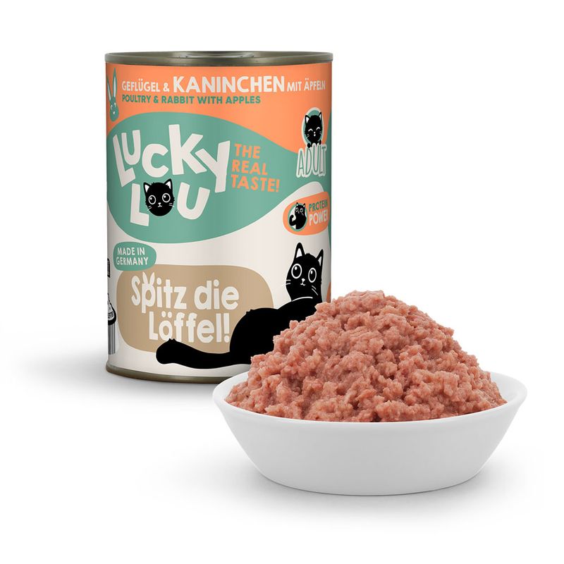 Lucky Lou Adult 6 x 400g Poultry