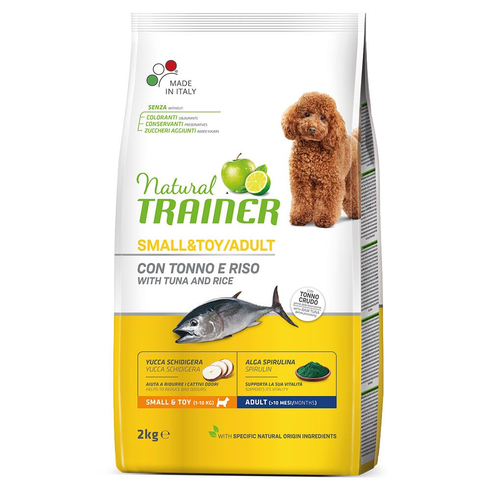 Natural Trainer Adult Small & Toy with Tuna 2 kg