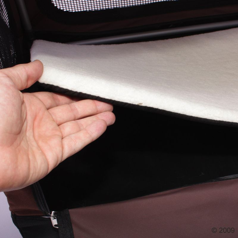 Portable Pet Home M: 76 x 50.5 x 48cm (L x W x H) - Grey