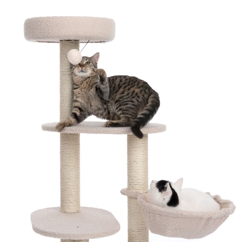 TIAKI Shearly Cat Tree Beige