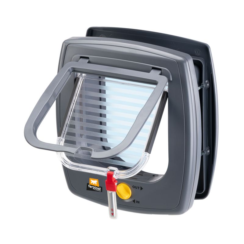 Ferplast Dog and Cat Flap Swing 5 Cat and Dog Flap - Grey