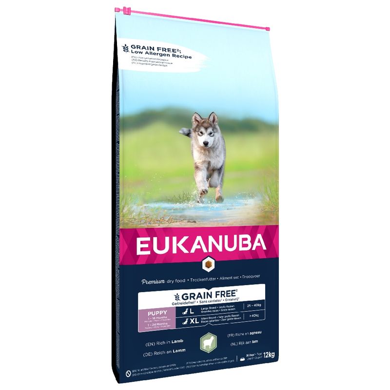 Eukanuba Grain Free Large Breed Adult - Lamb 12kg