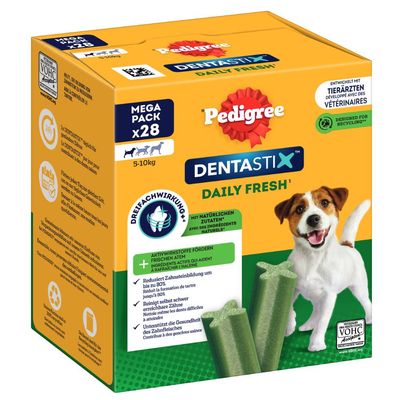 Pedigree Dentastix Fresh - Daily Freshness for Small Dogs (5-10kg) 28 Sticks