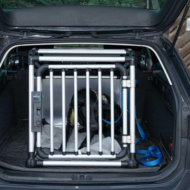 Nomad Tales Spirit Aluminium Dog Crate Size S: 53 x 68 x 61cm (W x D x H)