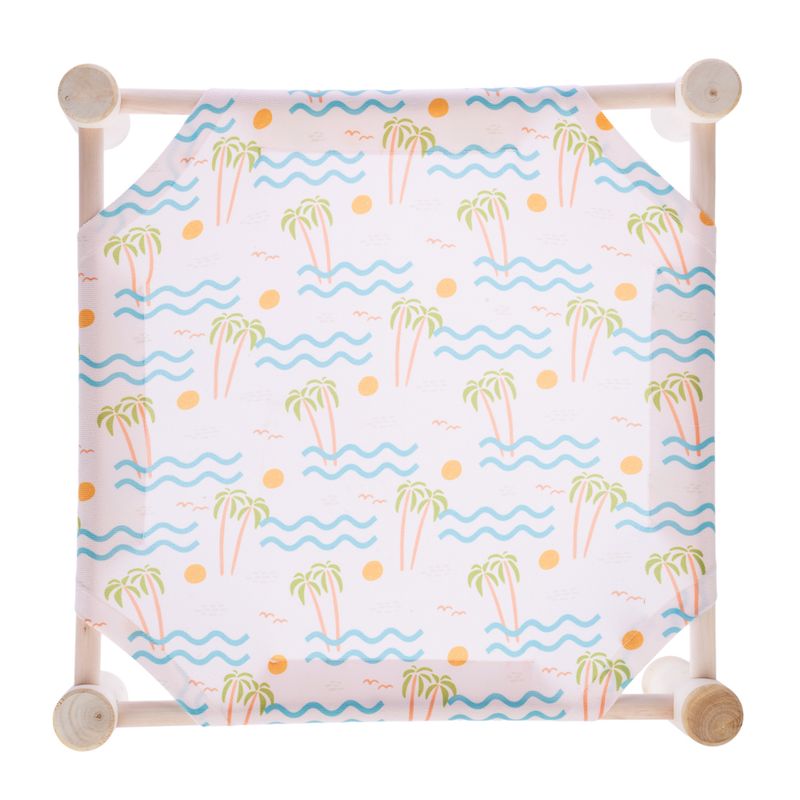 TIAKI Island Life Cat Bed 50 x 50 x 13 cm (L x W x H)