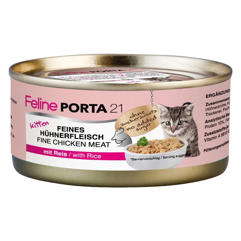 Feline Porta 21 - 6 x 156g Chicken Pure