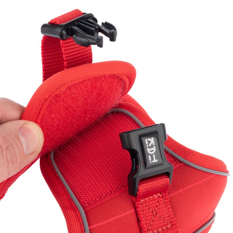 TIAKI Harness Wave Vest - Red Size XS: 36cm chest circumference