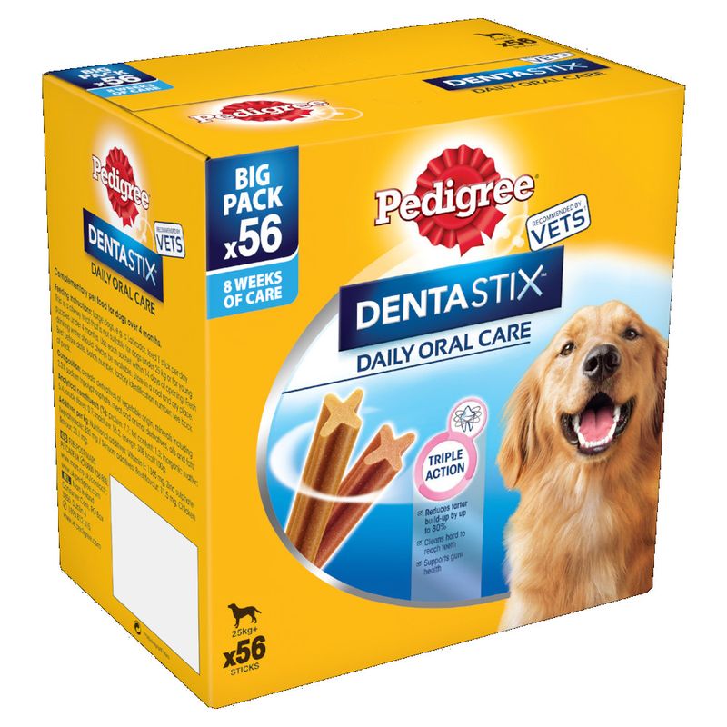 Pedigree Dentastix - Daily Oral Care Saver Pack Large Dogs (>25kg) (112 Sticks)