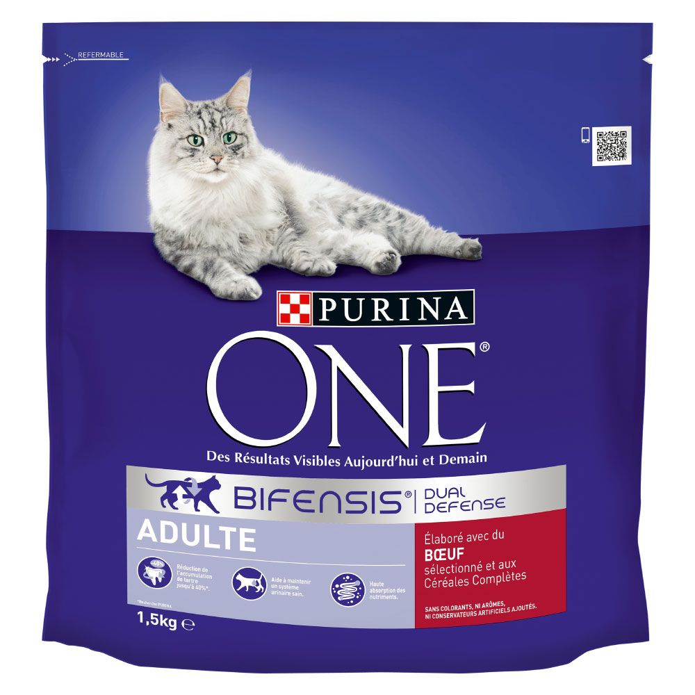 PURINA ONE Adult Beef 4 x 1,5 kg