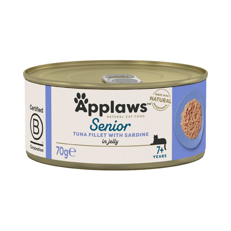 Applaws Senior Cat Food 6 x 70g Tuna with Salmon