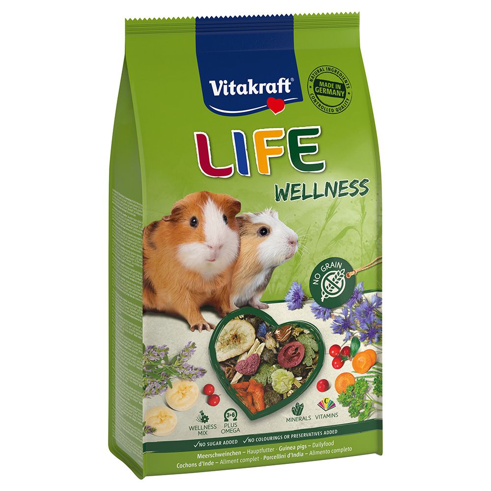 Vitakraft Life Wellness for Guinea Pigs 600g