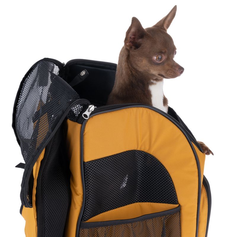 TIAKI Backpack for Pets with Extension 26 x 31 x 43cm (L x W x H)