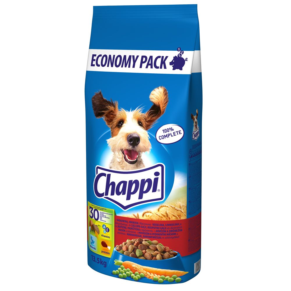 Chappi beef & poultry 13.5 kg