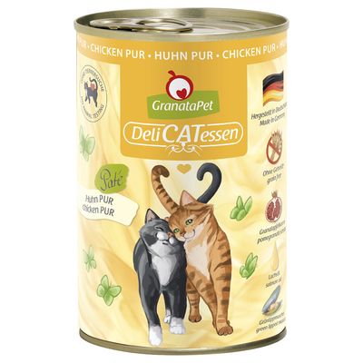 GranataPet DeliCatessen 24 x 400 g tasting pack Game & tuna