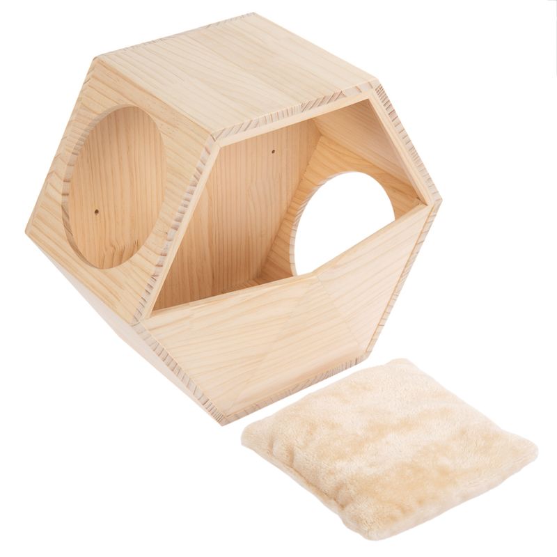 Lulu Wall Mounted Cat Den 49 x 30 x 42.5cm (L x W x H)