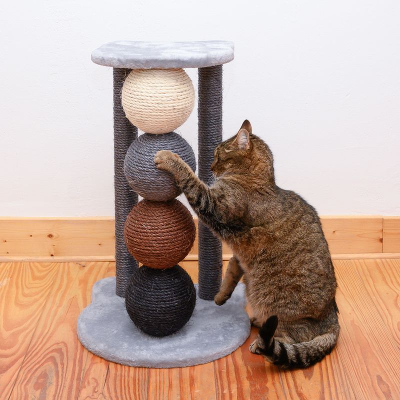 Planet Scratch Post grey