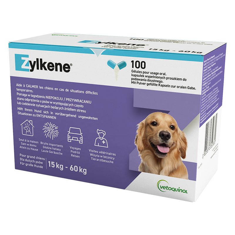 Zylkene Capsules 450mg for Large Dogs 30kg+ 100 capsules