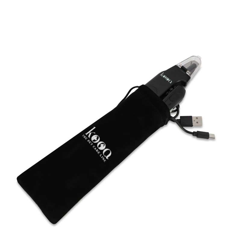 kooa 2-in-1 Claw Clippers & Grinder with LED approx. 20 x 9.9 x 4 cm (L x W x H)