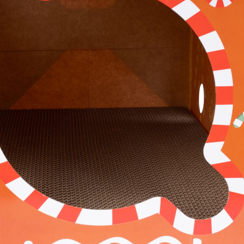 TIAKI Gingerbread Cat Scratching Tunnel 1 Tunnel