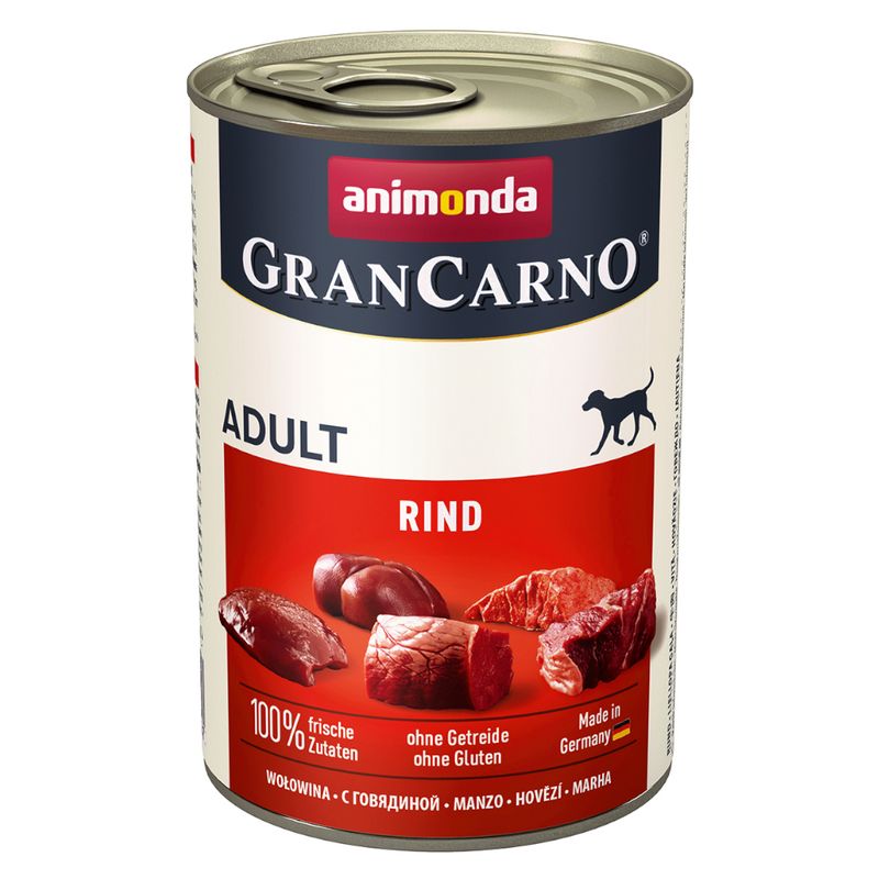 animonda GranCarno Original Adult Mixed Trial 6 x 400g Mix 3, 3 varieties