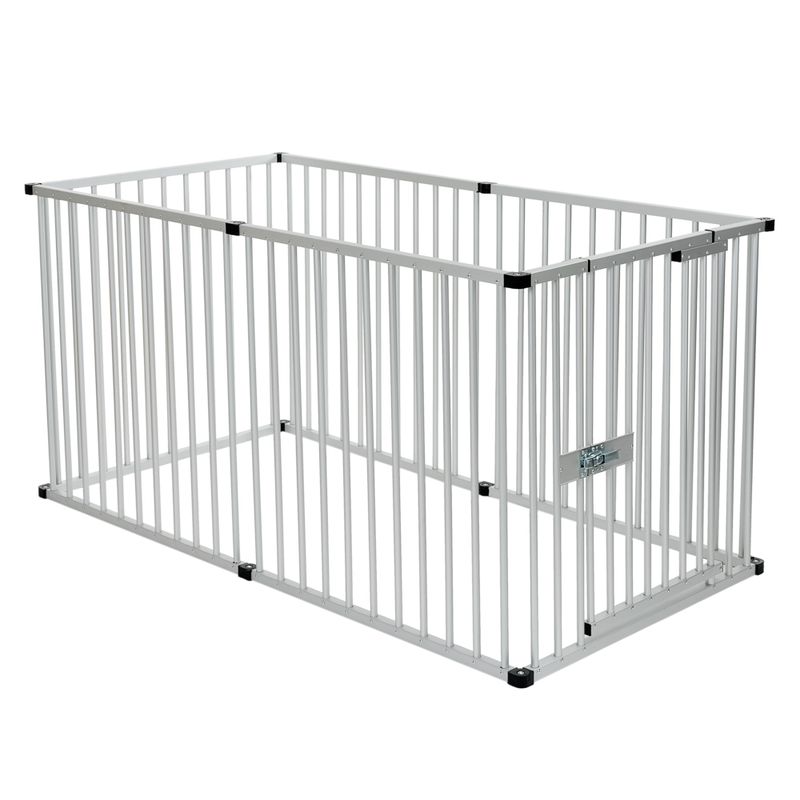 Aluminium Puppy Playpen 6 Fencing Units 80 x 80cm (W x H)
