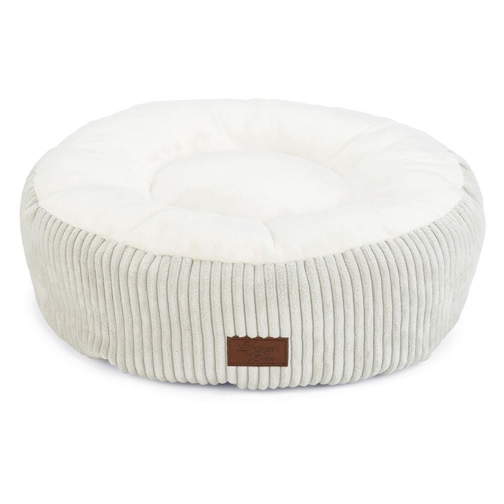 Designed by Lotte Ribbed Bed Light Grey