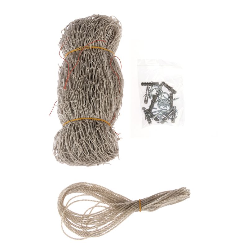 TIAKI Light Grey Safety Net with Wire Reinforcement 2 x 1.5m