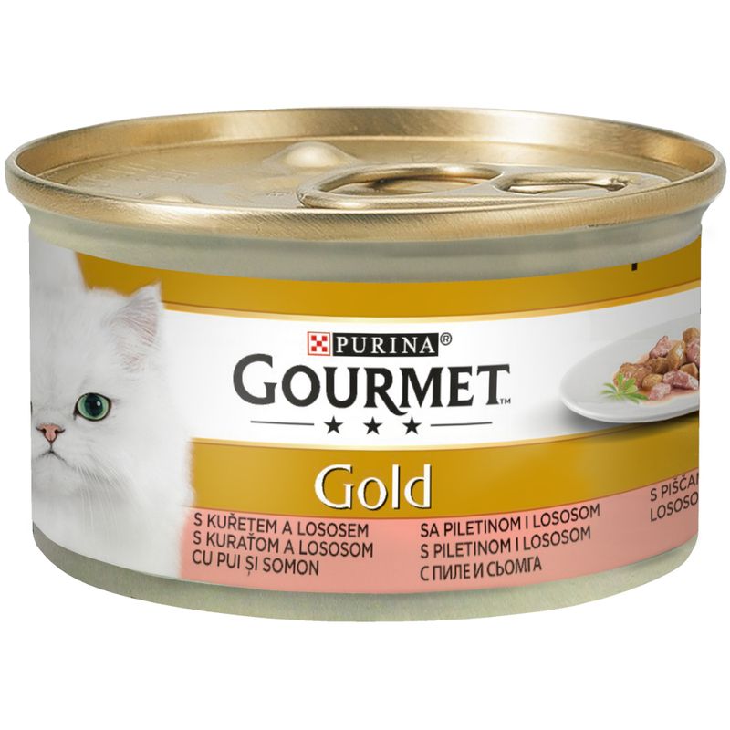 Gourmet Gold Wet Cat Food Jumbo Pack 96 x 85g Tender Chunks in Gravy (96 x 85g)
