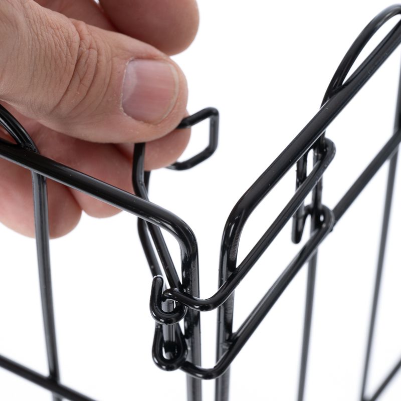 TIAKI High Metal Puppy Pen 8 panels each 61 x 106cm (W x H)