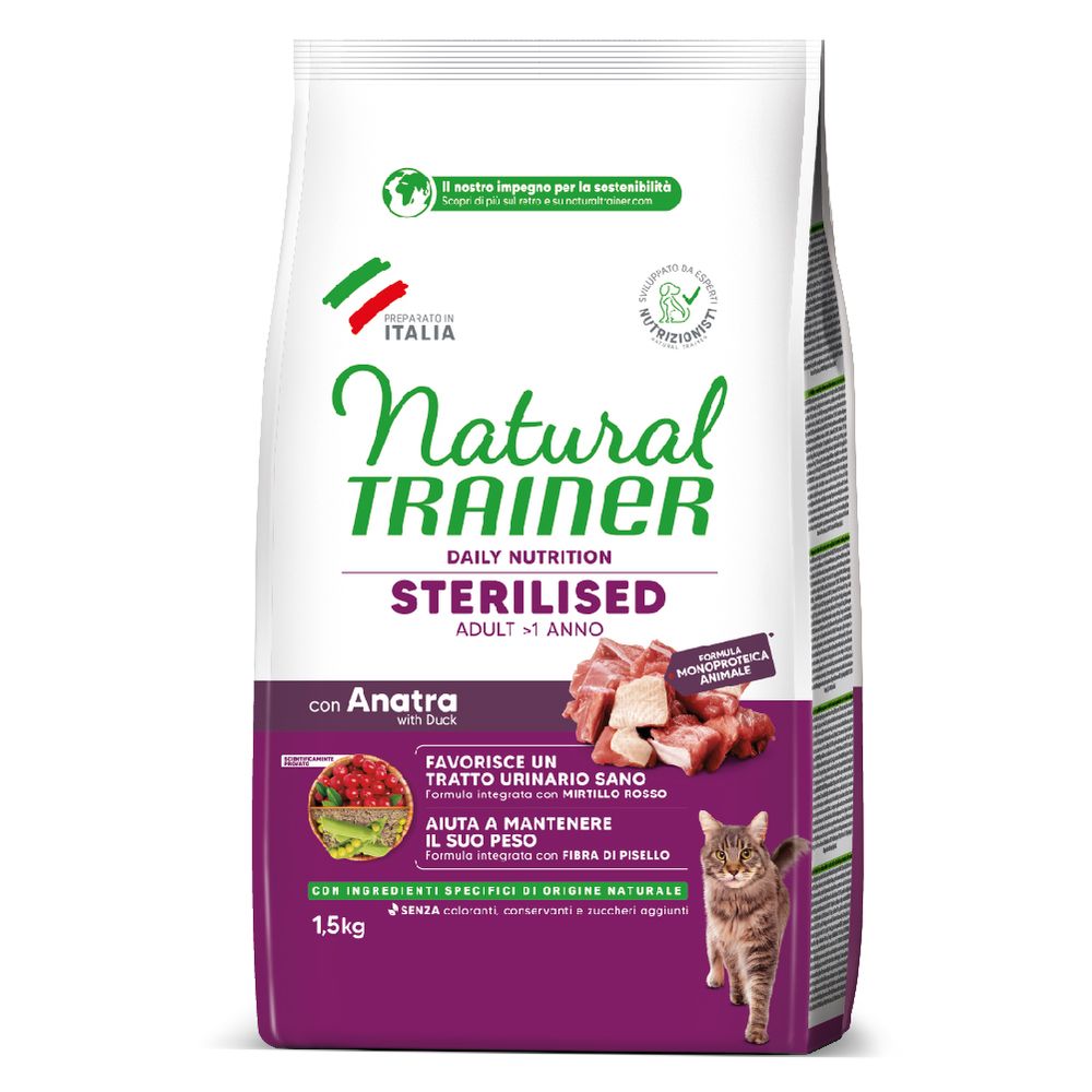 Natural Trainer Sterilised Duck 1.5kg
