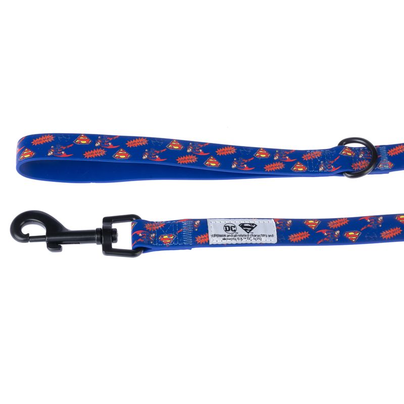 DC Superman Dog Lead 200cm Length, 20mm Width