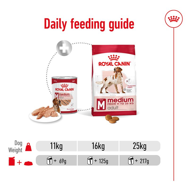 Royal Canin Medium Adult in Loaf 12 x 410g