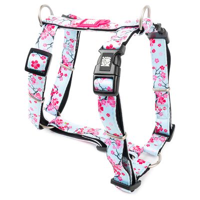 Max & Molly Cherry Bloom H-Harness S: 41-52cm chest girth