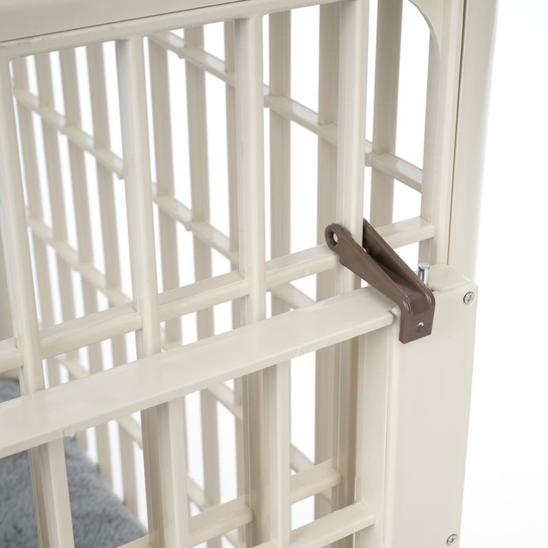 TIAKI Indoor Pet Crate with Cushion Size S: 64.5 x 50 x 56 cm (L x W x H)