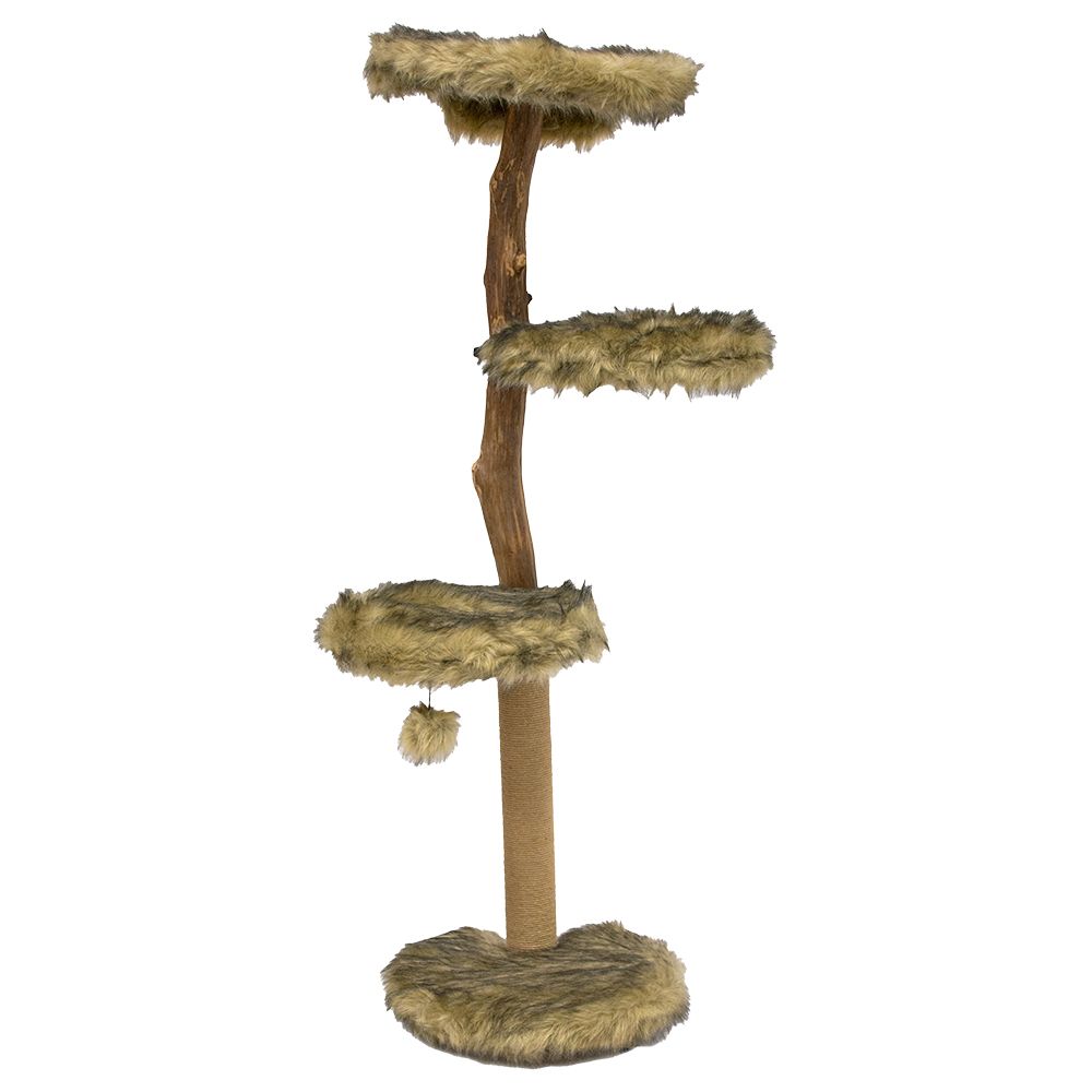 Karlie Shima Wall-Mounted Cat Tree Natural