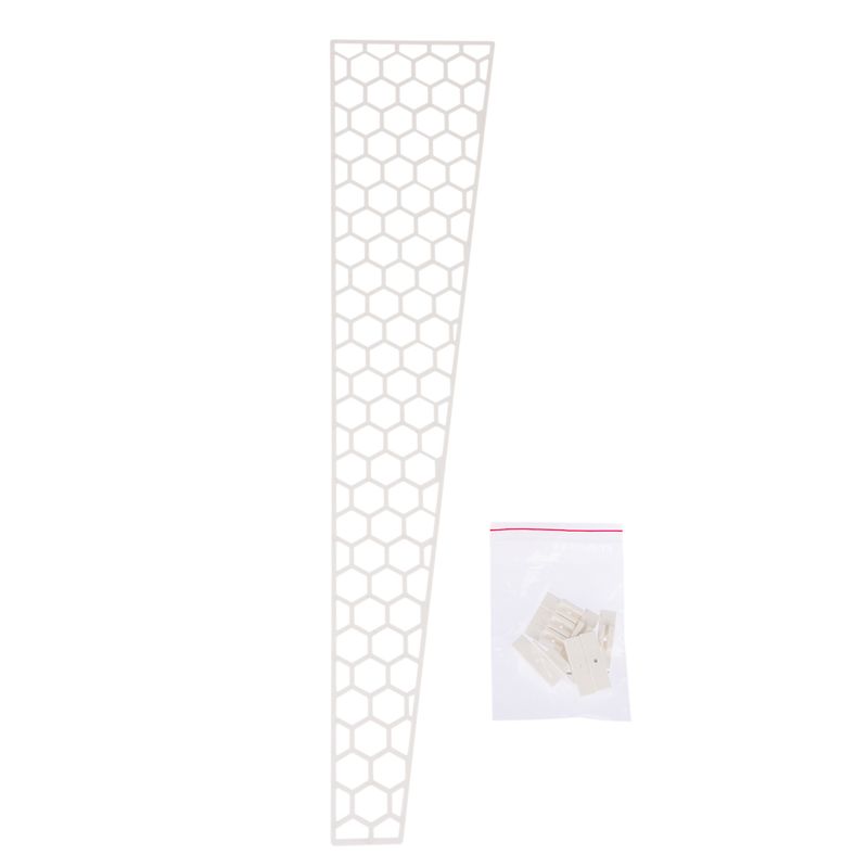 TIAKI protective grille for windows Economy set: Fastening on the window side (2 parts)