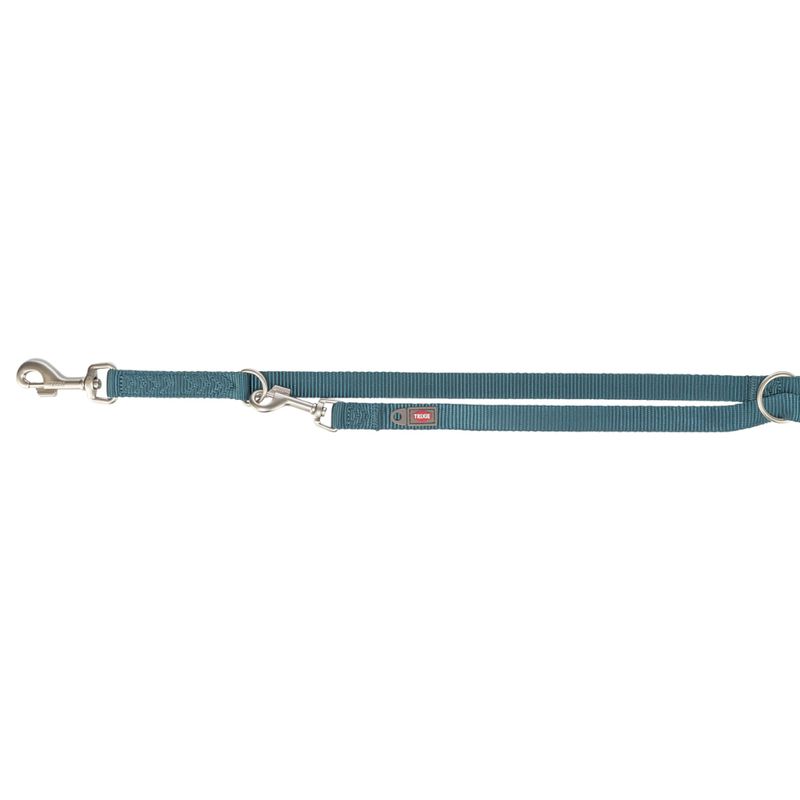 Trixie Premium Extension Lead - Petrol Size XS - S: 200cm long, 15mm wide