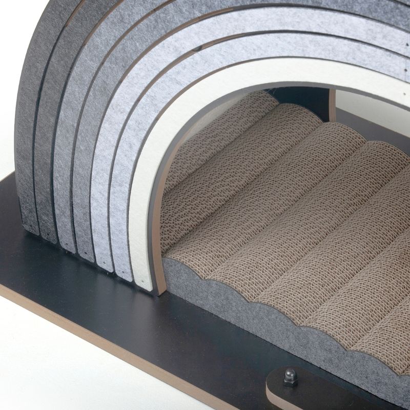 Canadian Cat Company Design Scratching Furniture Rainbow Grey