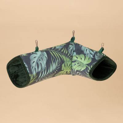 TIAKI Jungle Collection Tunnel for Small Pets 36 x 25 x 13 cm (L x W x H)