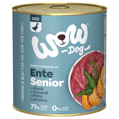WOW Senior duck 800 g 6 x 800 g
