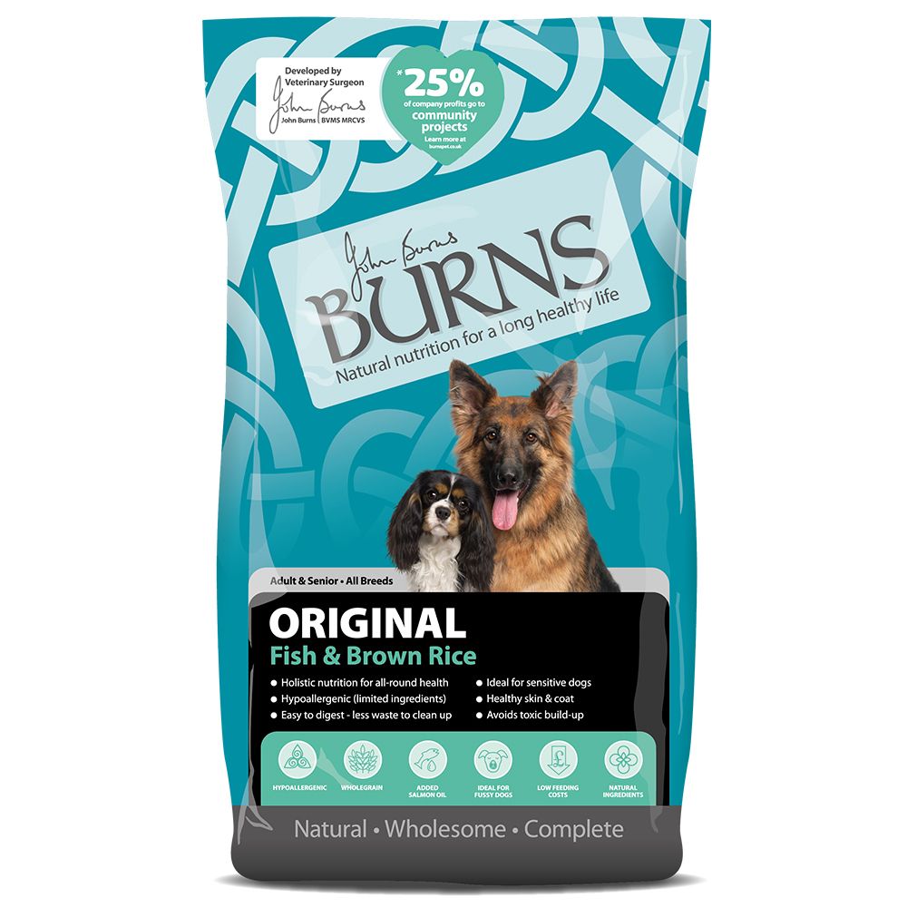 Burns Fish & Brown Rice - Adult & Senior Original 12kg