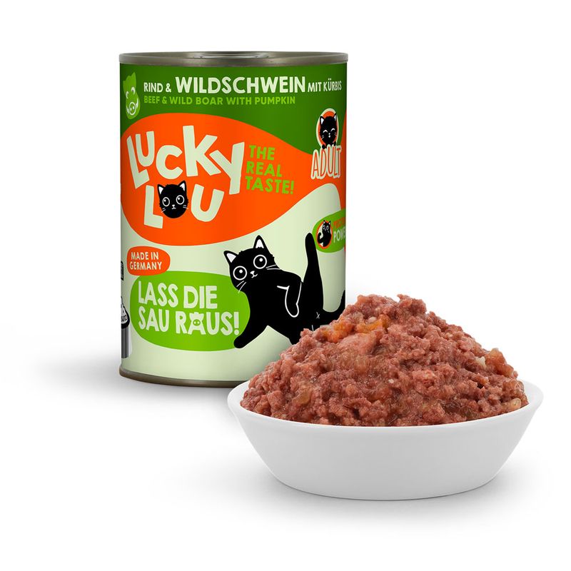 Lucky Lou Adult 6 x 400g Poultry