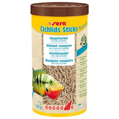sera Cichlids Sticks Nature 1000ml