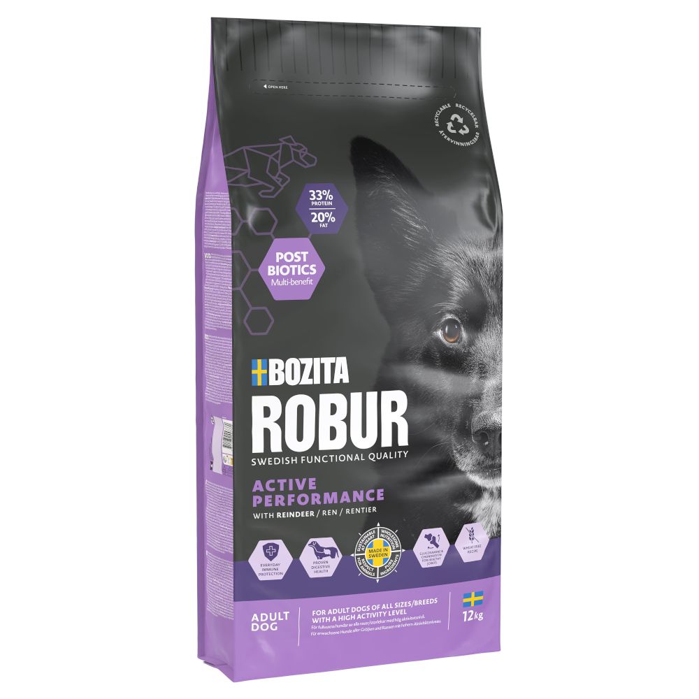 Bozita Robur Adult Active Performance Reindeer 12kg